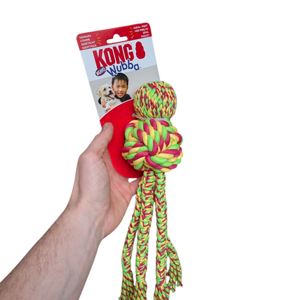 Kong Wubba väver rep - För apportering, tuggning och dragning