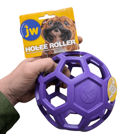 JW Hol-Ee Roller - Inomhushundleksak - Finns i olika storlekar