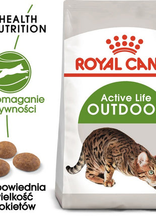Royal Canin Outdoor karma sucha dla kotów dorosłych, wychodzących na zewnątrz 2kg