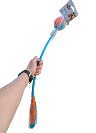 Trixie Kasta Pinne med Boll - Apportleksak för Hundar - 60 cm