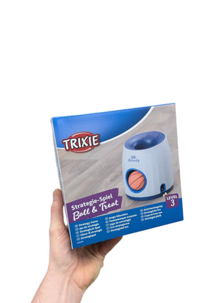 Trixie Hundaktivitetsstrategispel Ball&amp;Treat - interaktiv hundleksak - inkluderar boll
