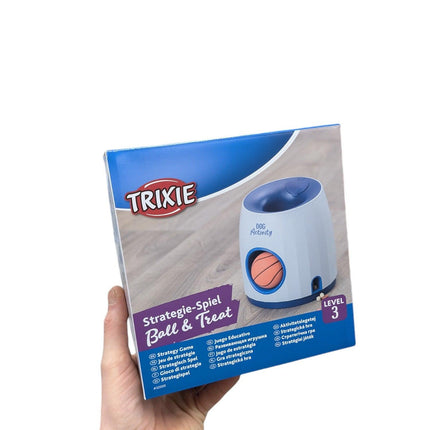 Trixie Hundaktivitetsstrategispel Ball&amp;Treat - interaktiv hundleksak - inkluderar boll