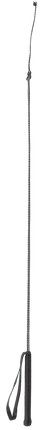 Rijzweep fiber 90cm zwart