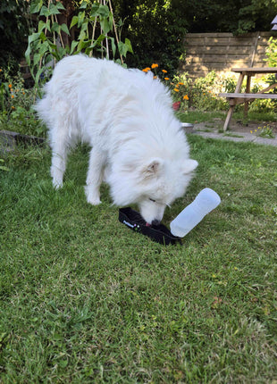 Petgear resedryckflaska – Vattenflaska och vattenskål i ett för språng